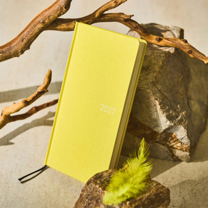 Hobonichi Techo Weeks 2027 - Colors: Canaria Yellow - 2027 Planners & Diaries