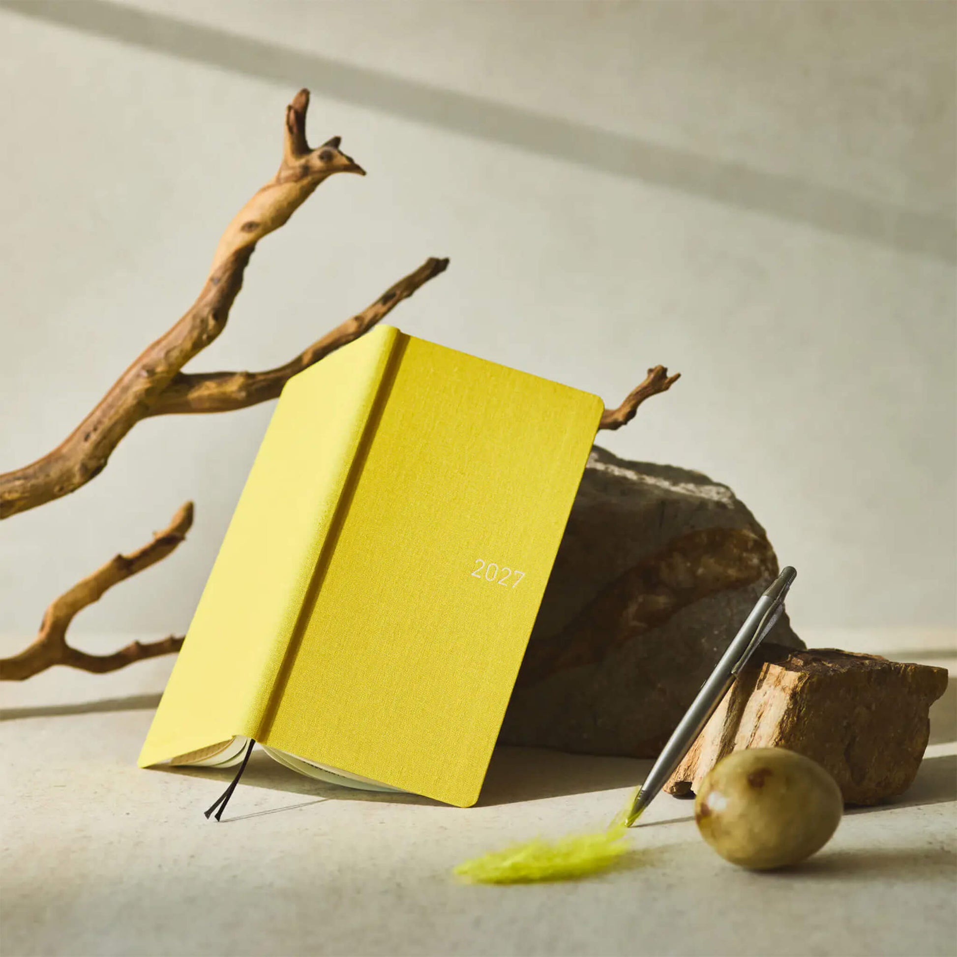Hobonichi Techo Weeks 2027 - Colors: Canaria Yellow - 2027 Planners & Diaries