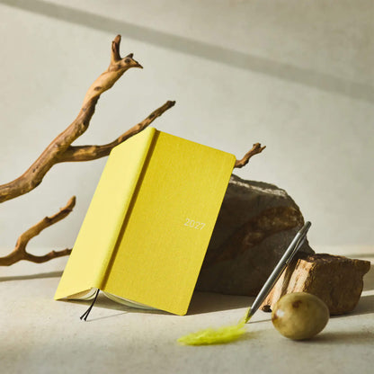 Hobonichi Techo Weeks 2027 - Colors: Canaria Yellow - 2027 Planners & Diaries