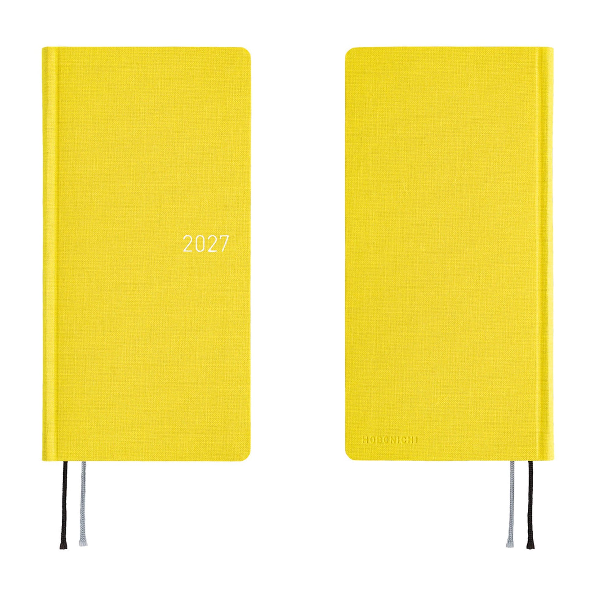 Hobonichi Techo Weeks 2027 - Colors: Canaria Yellow - 2027 Planners & Diaries