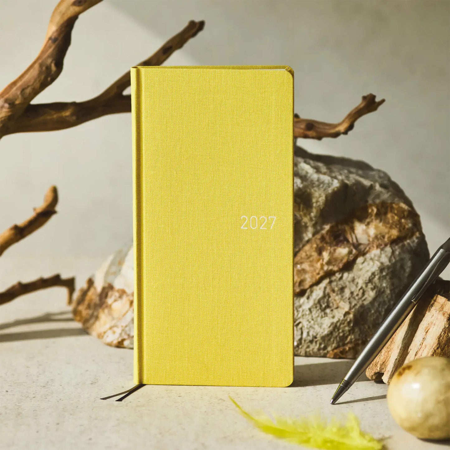 Hobonichi Techo Weeks 2027 - Colors: Canaria Yellow - 2027 Planners & Diaries