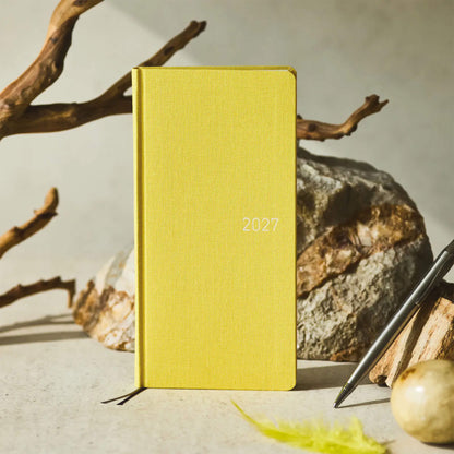 Hobonichi Techo Weeks 2027 - Colors: Canaria Yellow - 2027 Planners & Diaries
