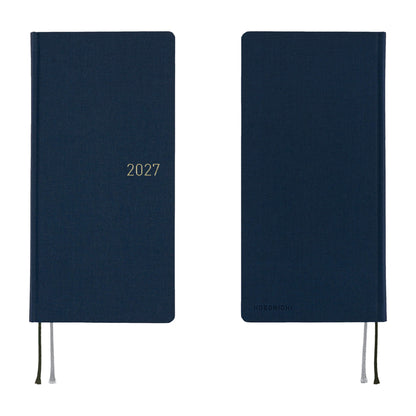 Hobonichi Techo Weeks 2027 - Colors: Midnight Blue - 2027 Planners & Diaries