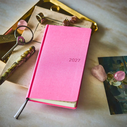 Hobonichi Techo Weeks 2027 - Colors: Pink Sapphire - 2027 Planners & Diaries