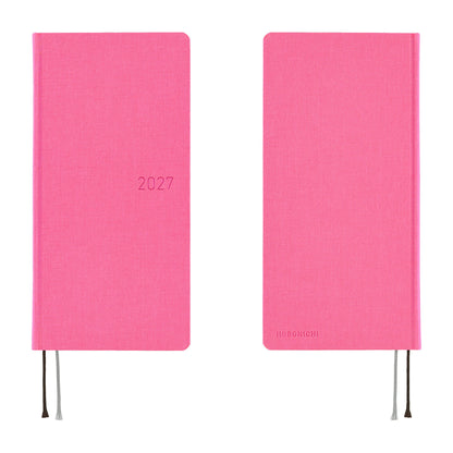 Hobonichi Techo Weeks 2027 - Colors: Pink Sapphire - 2027 Planners & Diaries