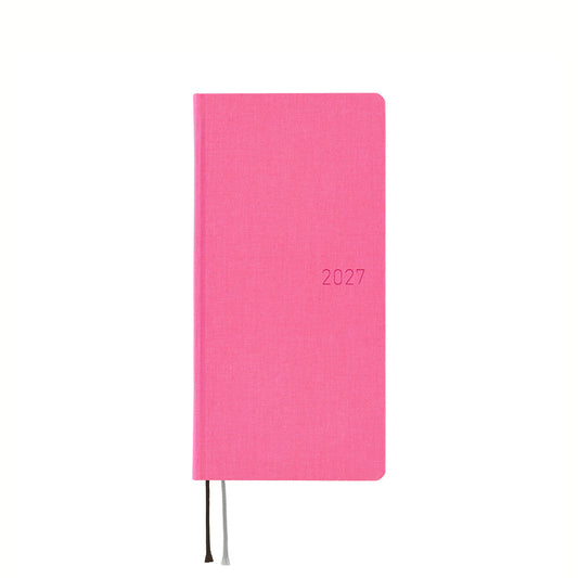 Hobonichi Techo Weeks 2027 - Colors: Pink Sapphire - 2027 Planners & Diaries