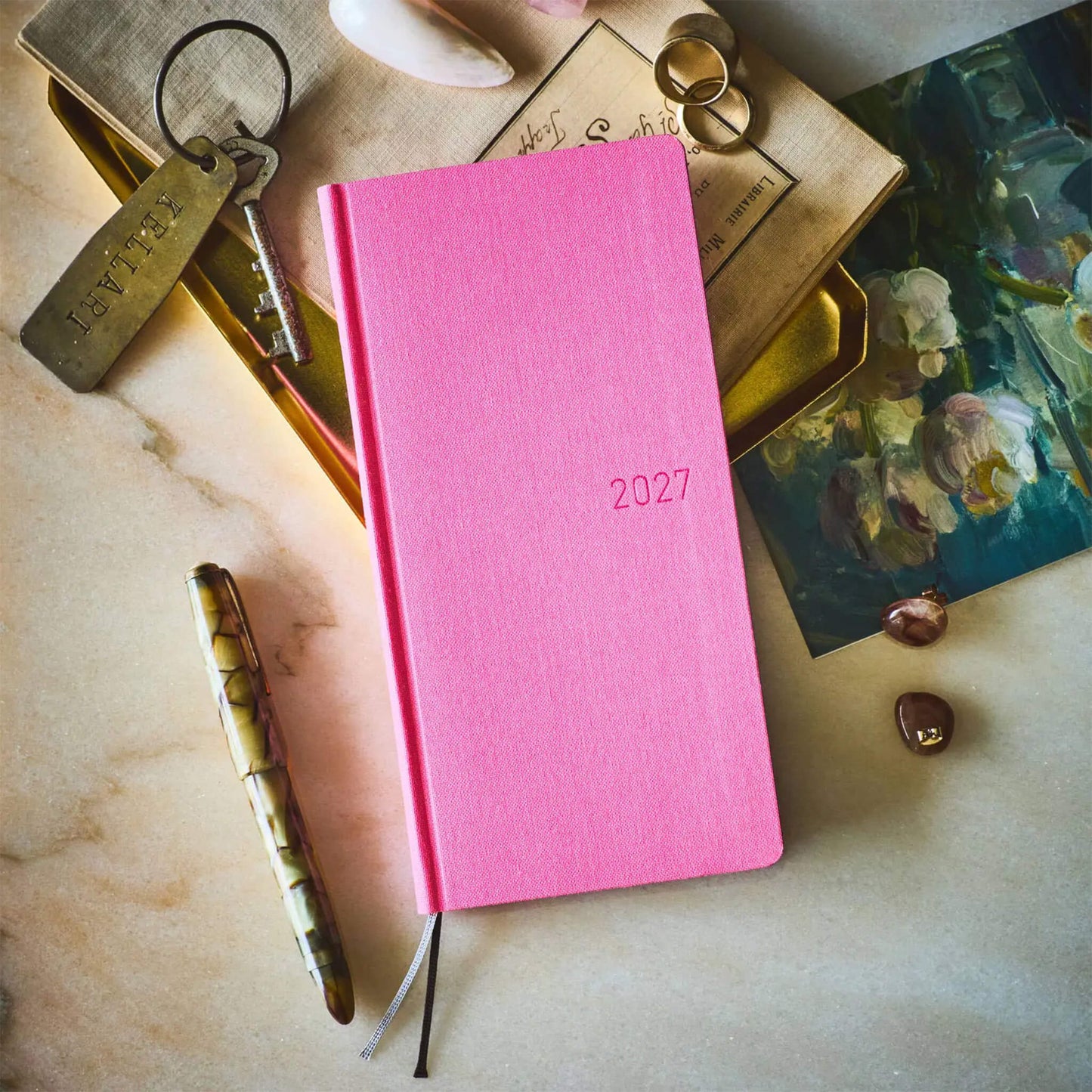 Hobonichi Techo Weeks 2027 - Colors: Pink Sapphire - 2027 Planners & Diaries