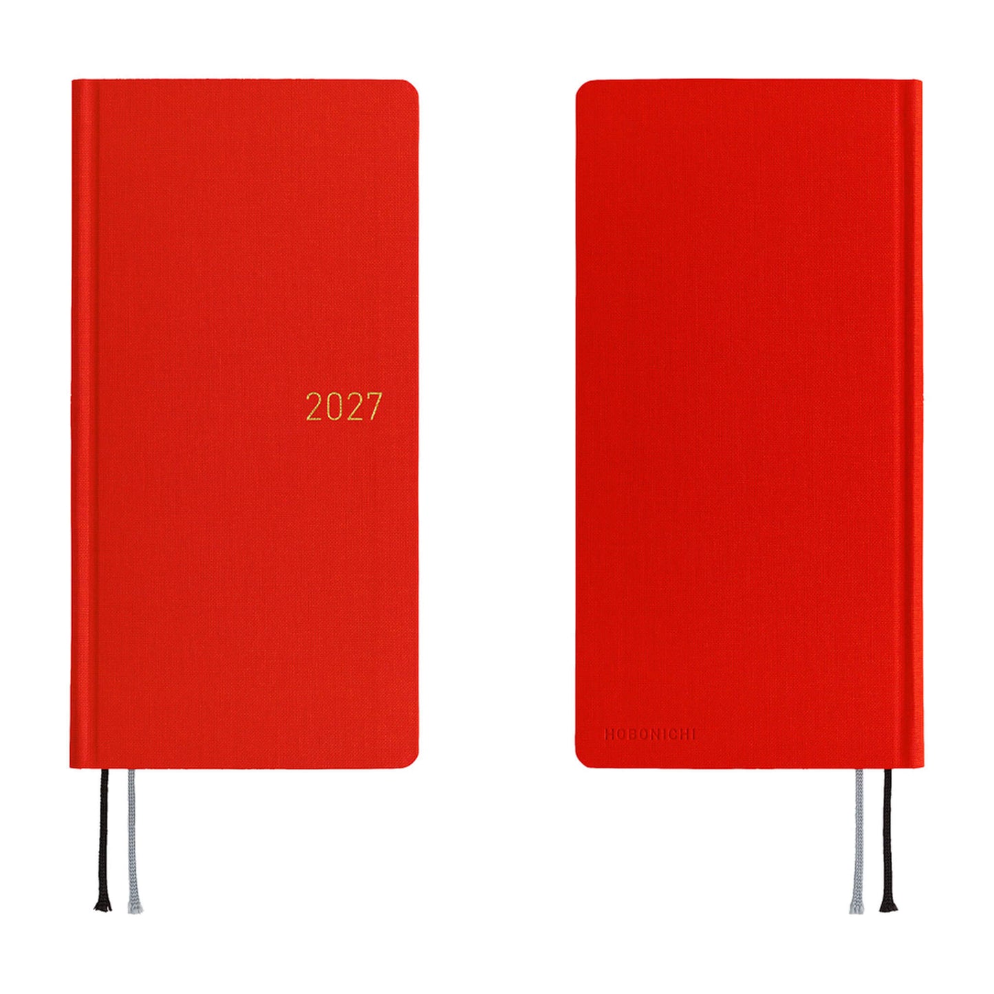 Hobonichi Techo Weeks 2027 - Colors: Poppy Red - 2027 Planners & Diaries