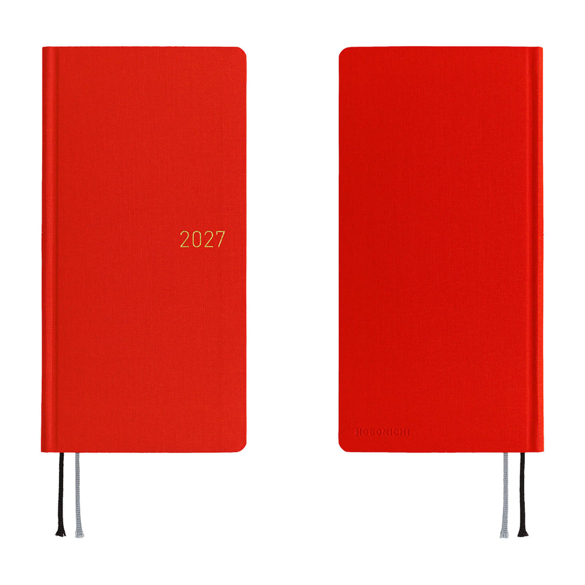 Hobonichi Techo Weeks 2027 - Colors: Poppy Red - 2027 Planners & Diaries