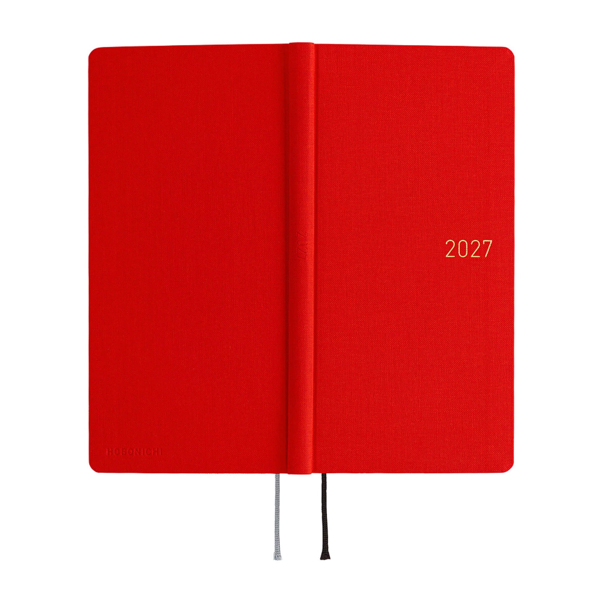 Hobonichi Techo Weeks 2027 - Colors: Poppy Red - 2027 Planners & Diaries