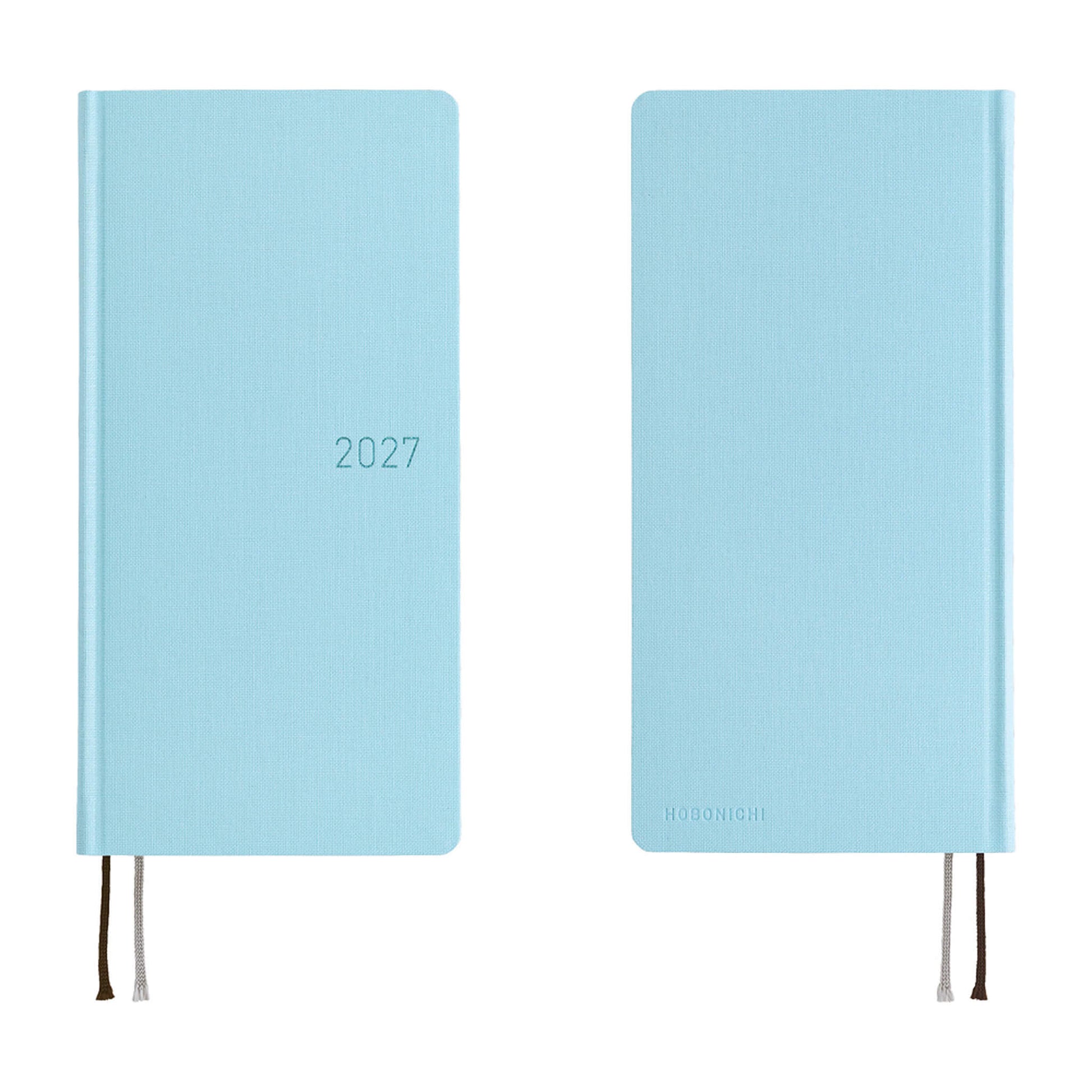Hobonichi Techo Weeks 2027 - Colors: Sea Glass - 2027 Planners & Diaries