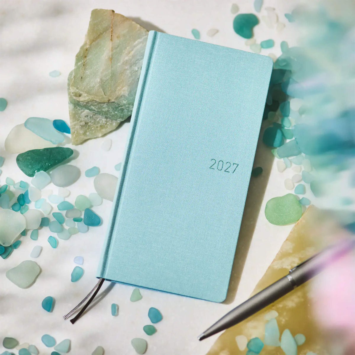 Hobonichi Techo Weeks 2027 - Colors: Sea Glass - 2027 Planners & Diaries