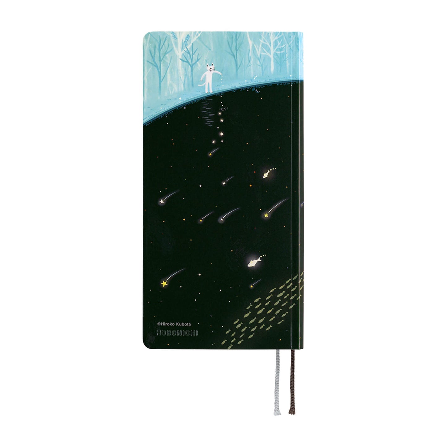 Hobonichi Techo Weeks 2027 - Hiroko Kubota: Meteor Shower in the Light Blue Forest - 2027 Planners & Diaries