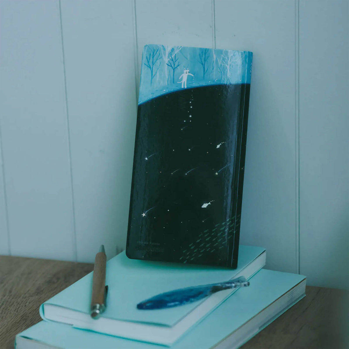 Hobonichi Techo Weeks 2027 - Hiroko Kubota: Meteor Shower in the Light Blue Forest - 2027 Planners & Diaries