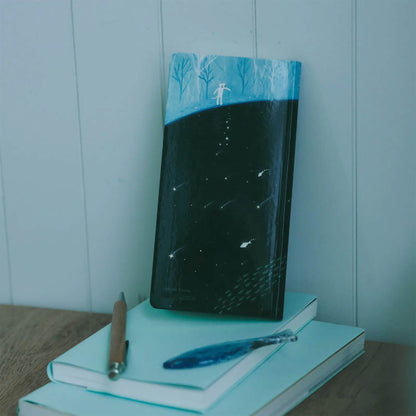 Hobonichi Techo Weeks 2027 - Hiroko Kubota: Meteor Shower in the Light Blue Forest - 2027 Planners & Diaries