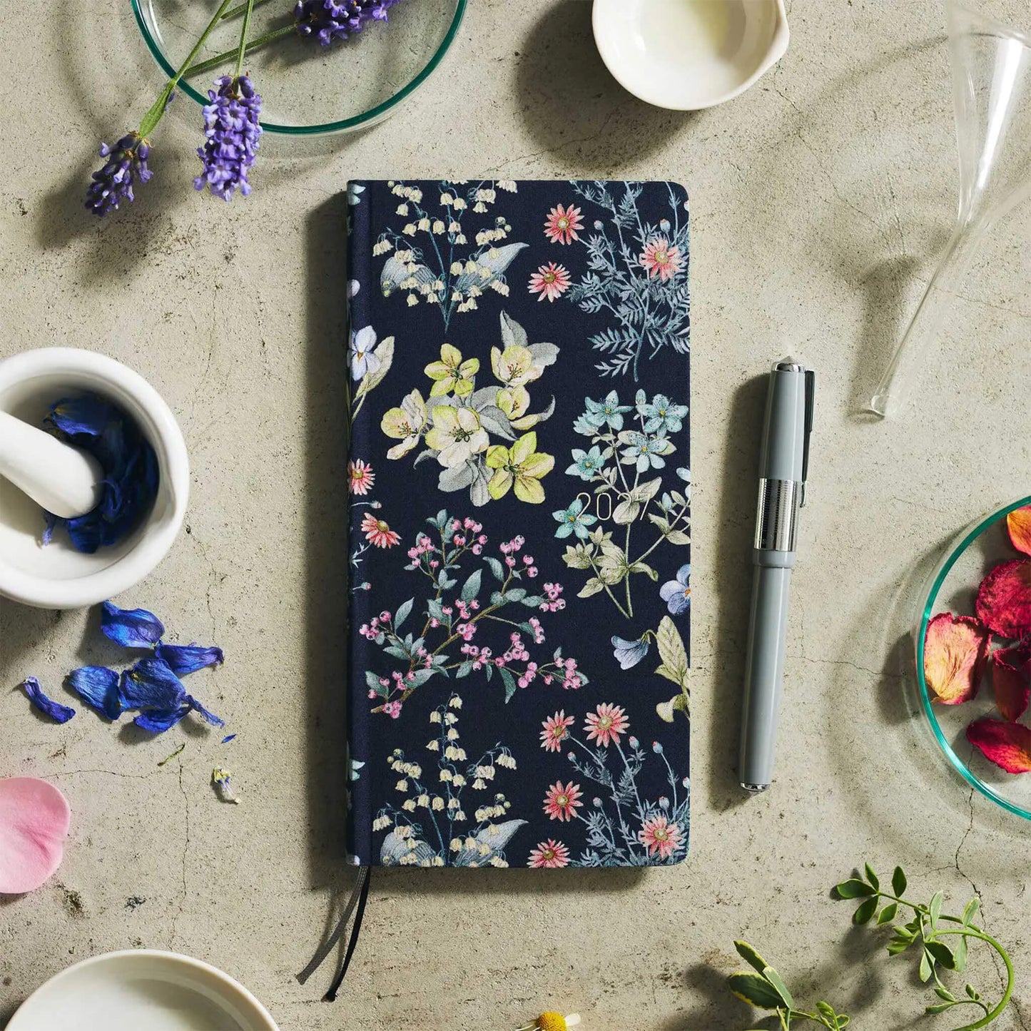 Hobonichi Techo Weeks 2027 - Liberty Fabrics: Floral Remedy - 2027 Planners & Diaries