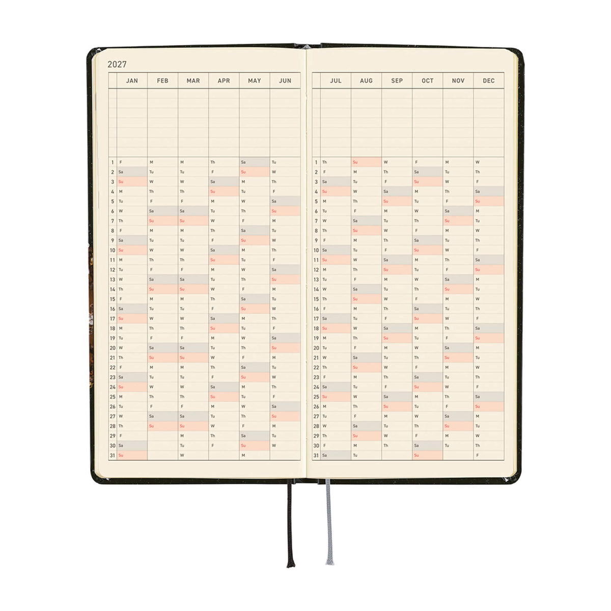 Hobonichi Techo Weeks 2027 - tanakadaisuke: Starlight - 2027 Planners & Diaries