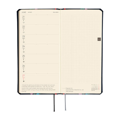 Hobonichi Techo Weeks 2027 - Yoshie Watanabe: Petit Bloom - 2027 Planners & Diaries