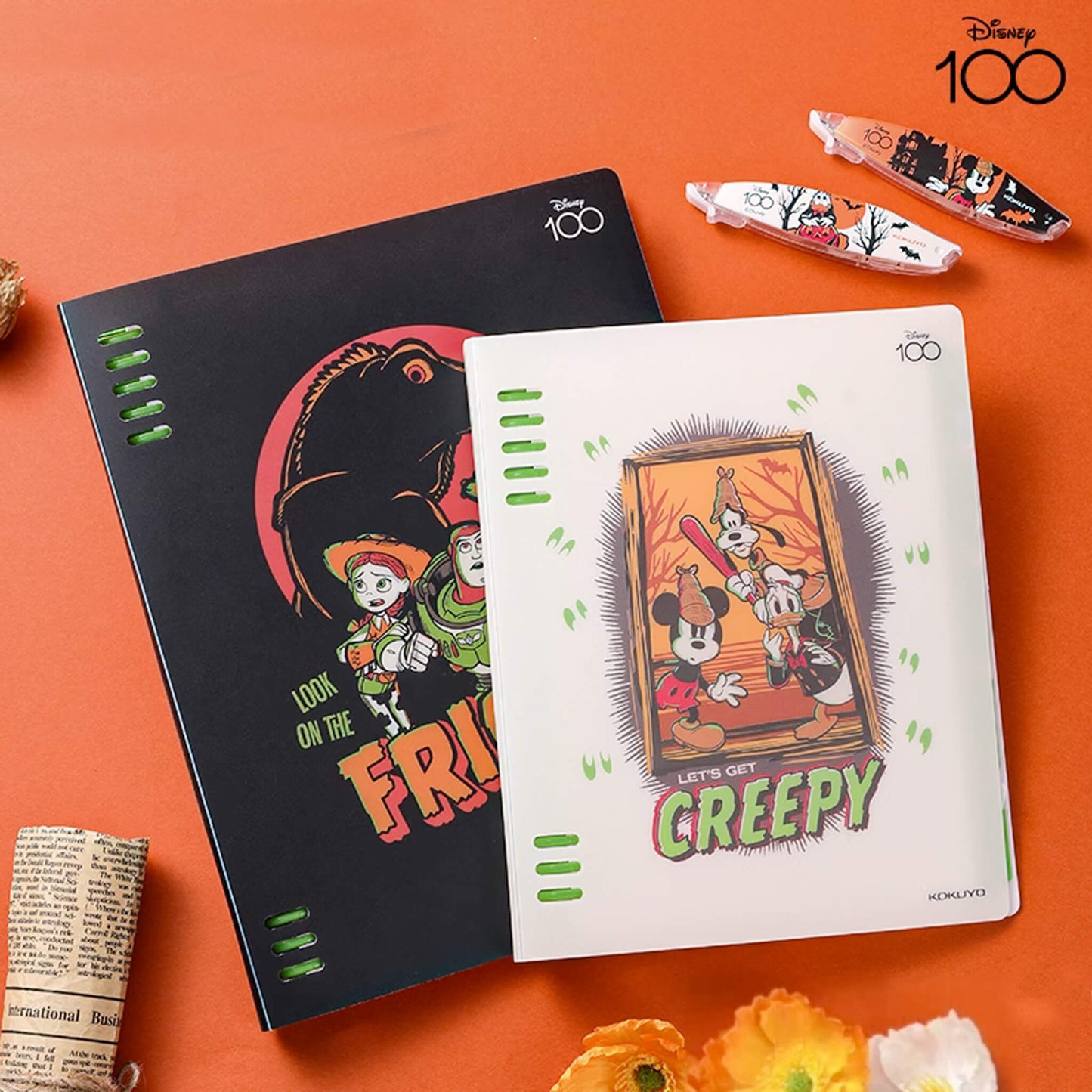 Kokuyo x Disney Loose Leaf Binder Notebook A5 [Hallowen Limited]