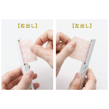 Kanmido Littro Roll Sticky Notes - Botanical - Sticky Notes