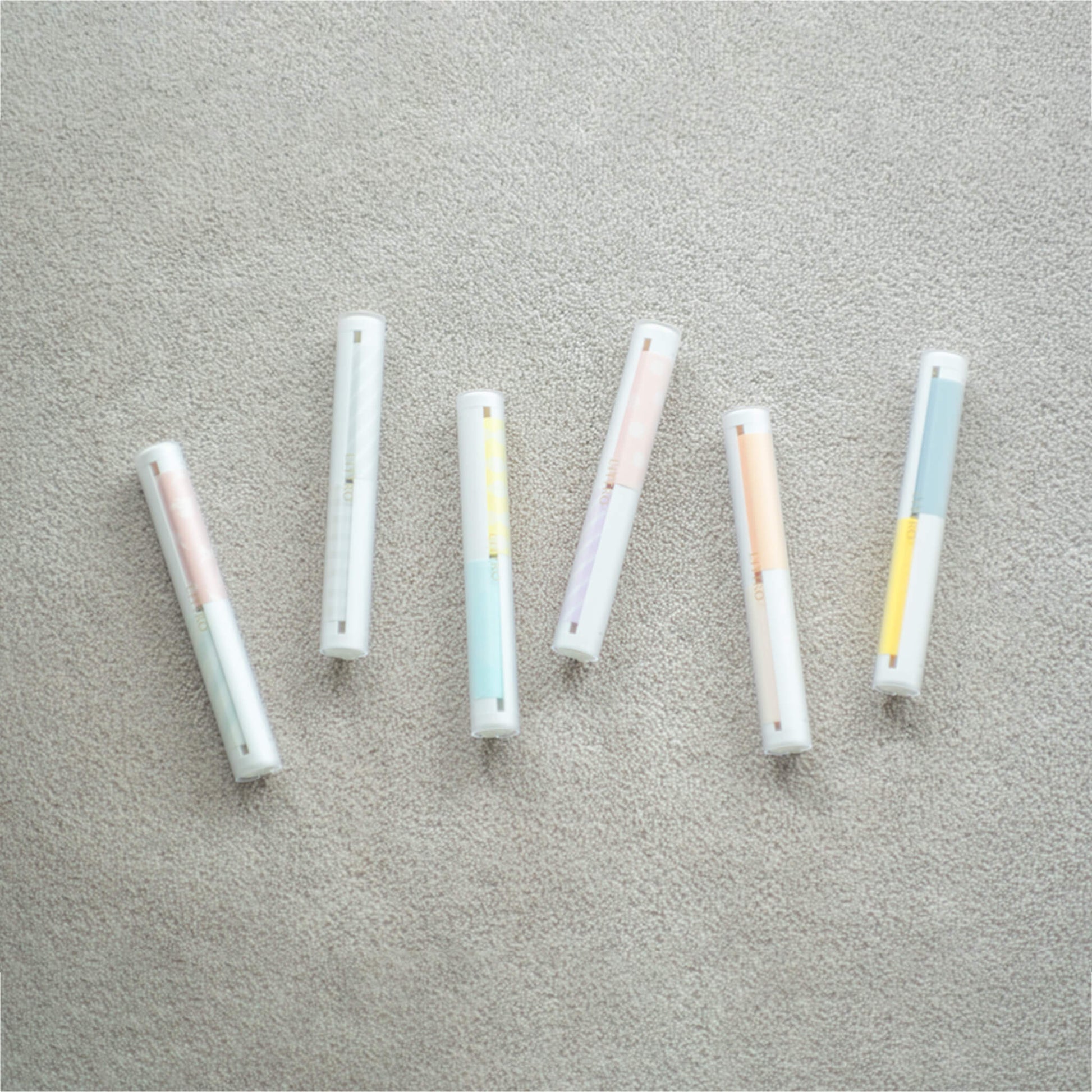Kanmido Littro Roll Sticky Notes - Botanical - Sticky Notes