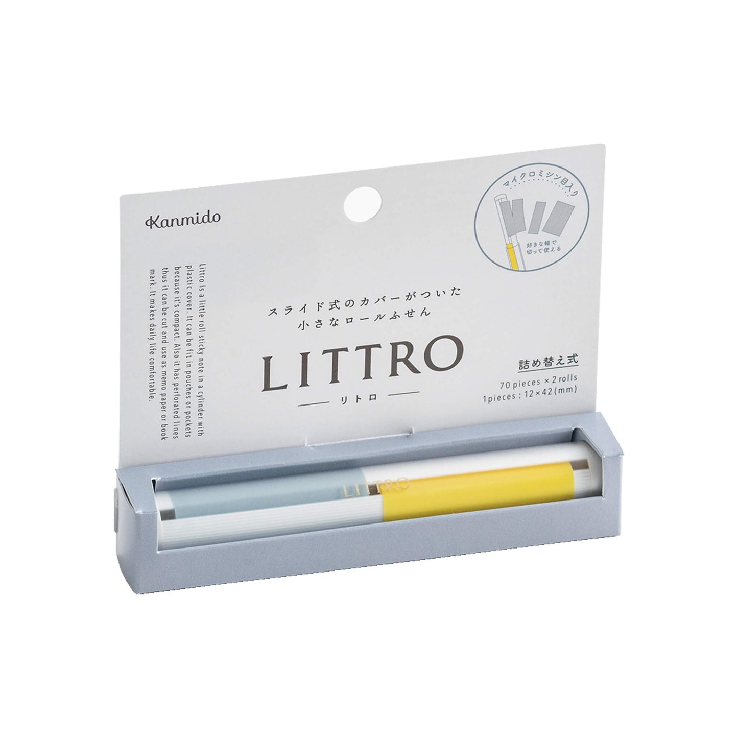 Kanmido Littro Roll Sticky Notes - Mannish - Sticky Notes