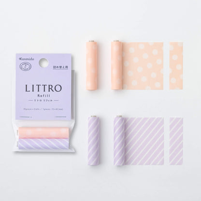 Kanmido Littro Roll Sticky Notes Refill - Dreamy - Sticky Notes