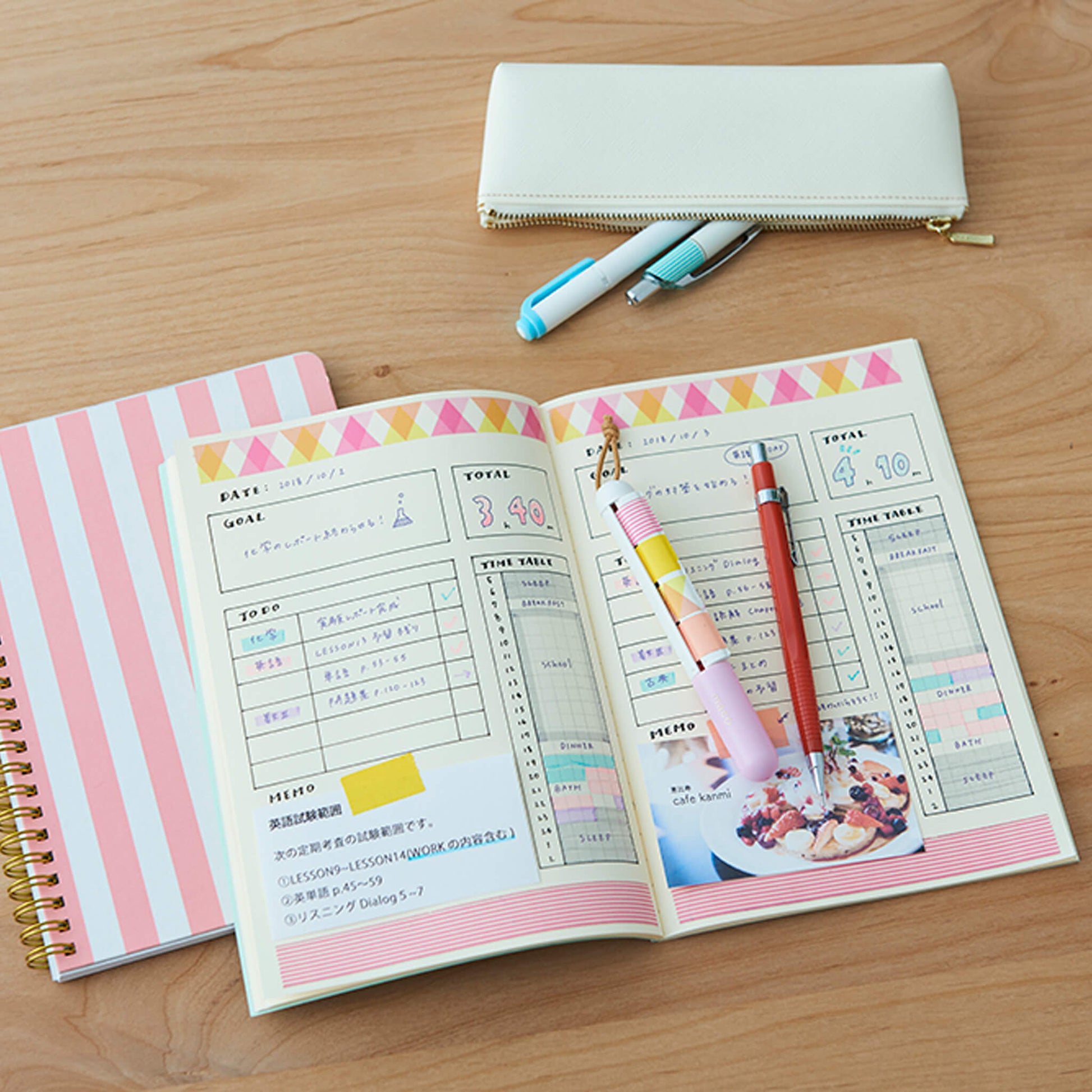 Kanmido Maco Portable Washi Tape Holder - Pastel Yellow - Washi Tape Holders