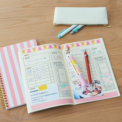 Kanmido Maco Portable Washi Tape Holder - Pastel Yellow - Washi Tape Holders