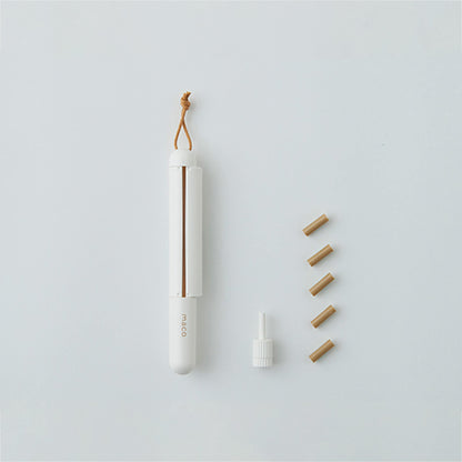 Kanmido Maco Portable Washi Tape Holder - White - Washi Tape Holders