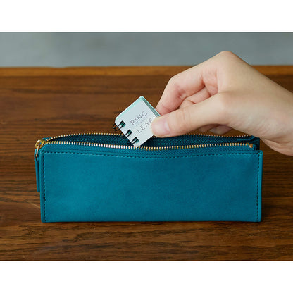 Kanmido Ring Leaf Twin-Ring Notebook Connector - Light Blue - Notebook Attachments