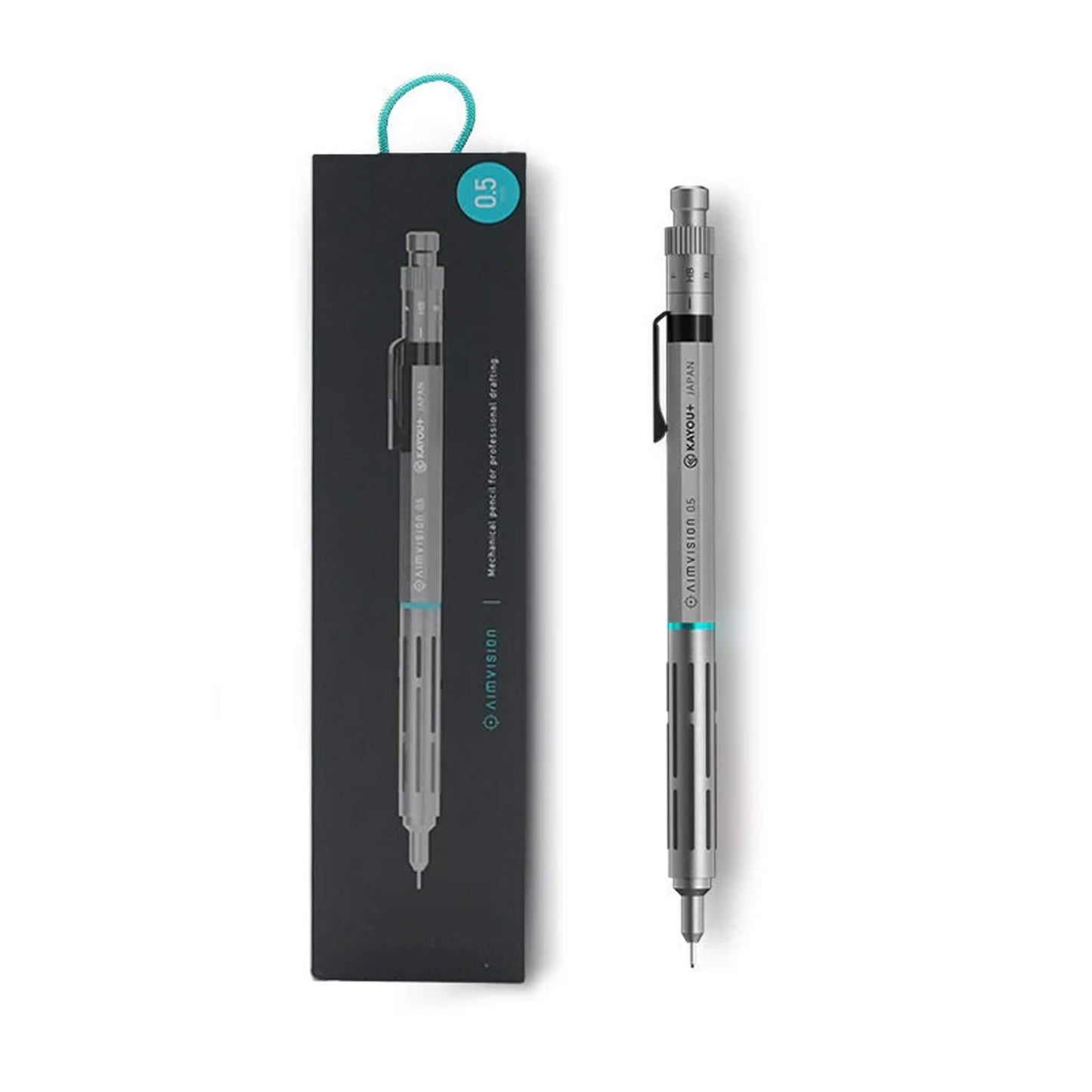 KAYOU+ AIMVISION Mechanical Pencil - Mineral Silver - Mechanical Pencils
