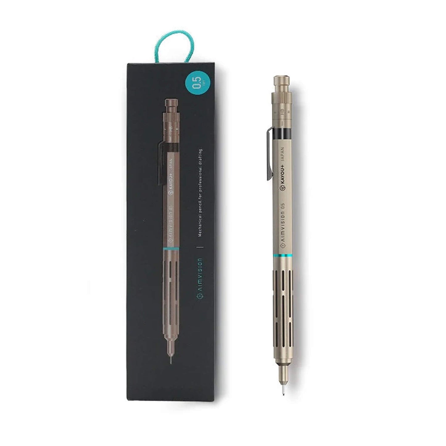 KAYOU+ AIMVISION Mechanical Pencil - Native Gold - Mechanical Pencils