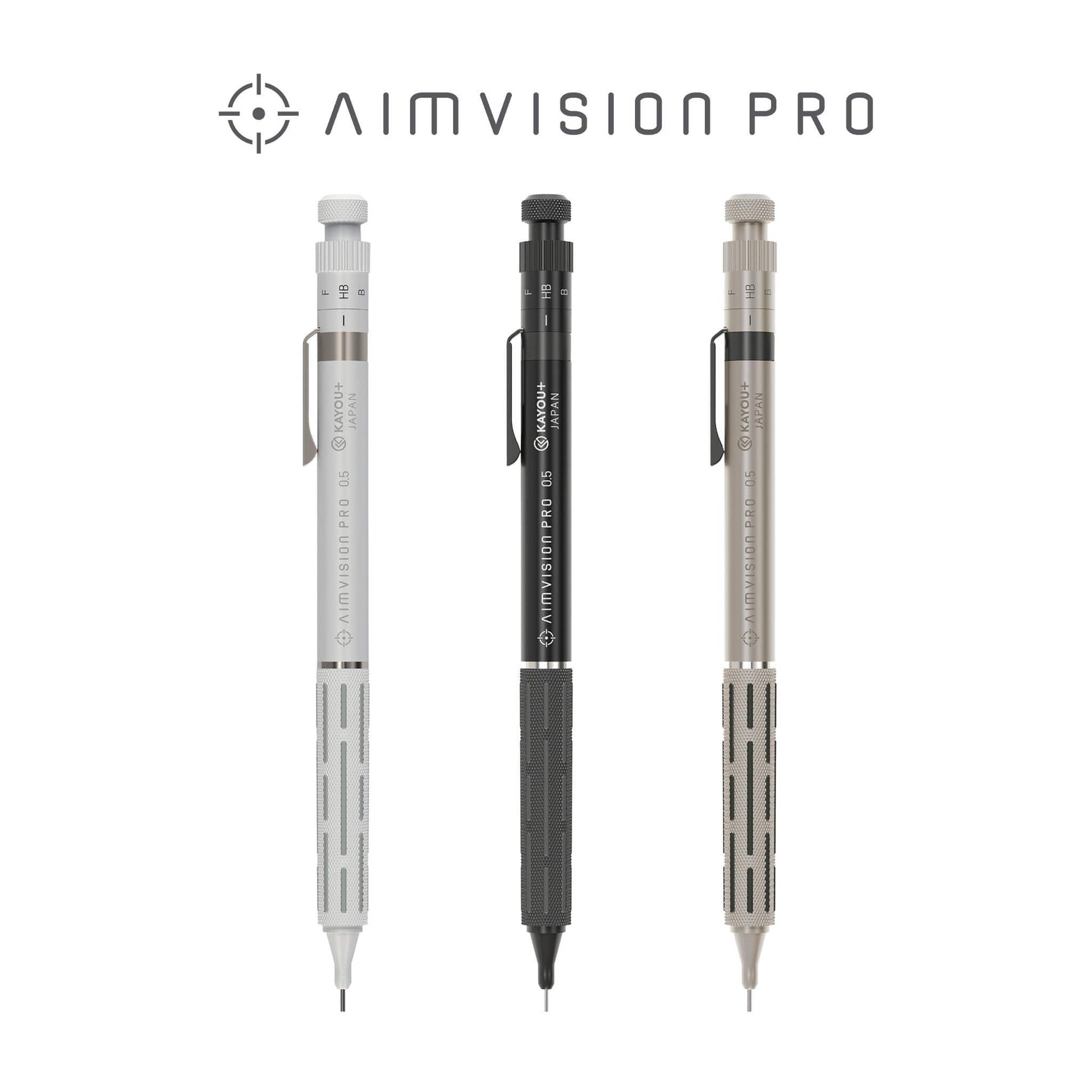 KAYOU+ AIMVISION PRO Mechanical Pencil - Meteor Black - Mechanical Pencils