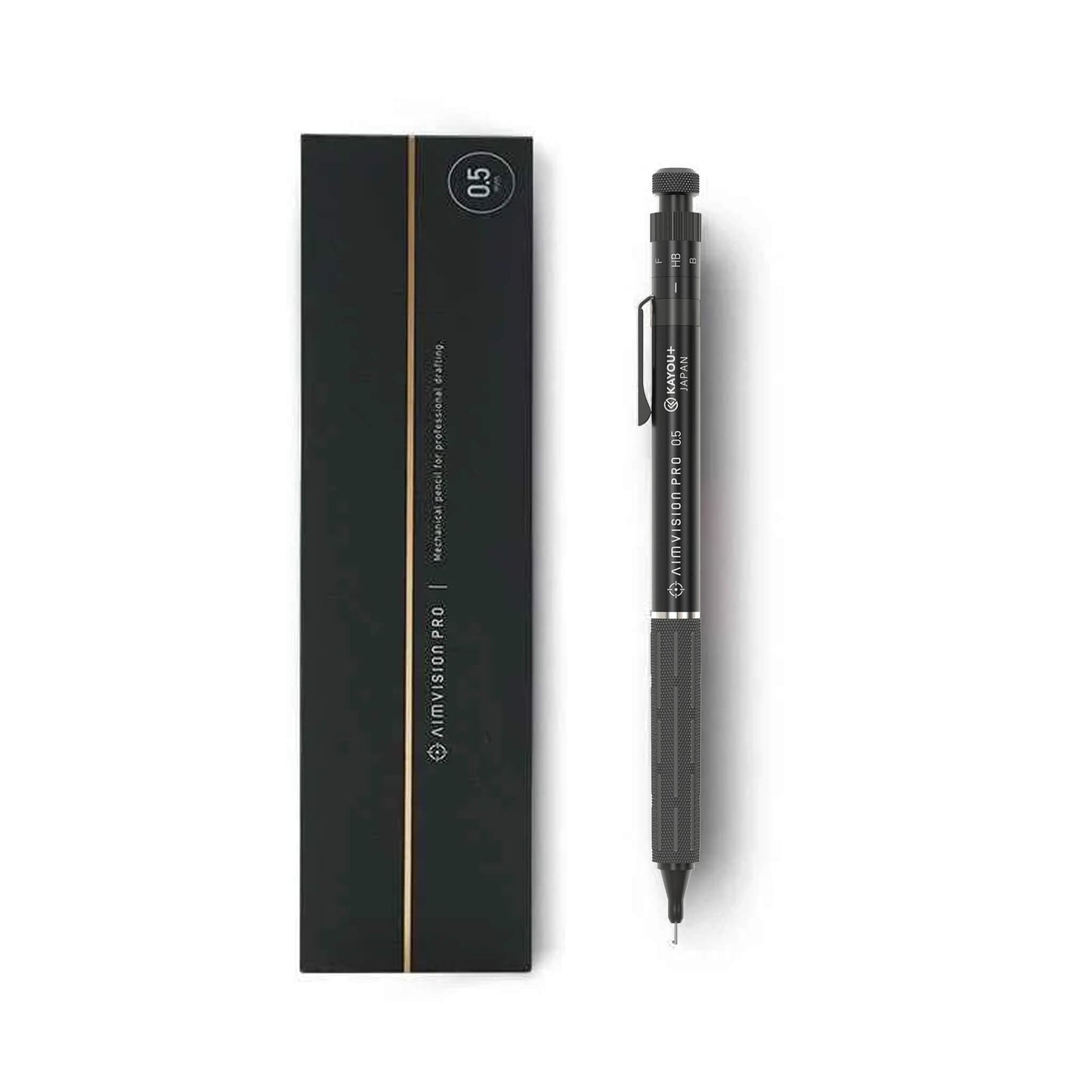 KAYOU+ AIMVISION PRO Mechanical Pencil - Meteor Black - Mechanical Pencils