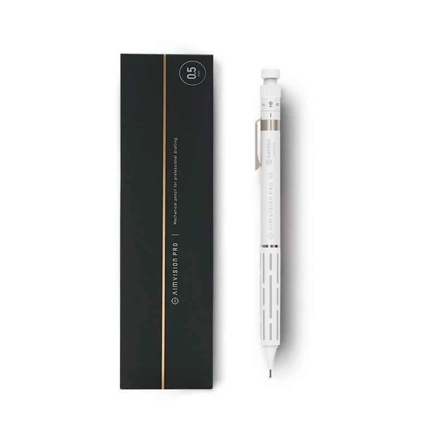 KAYOU+ AIMVISION PRO Mechanical Pencil - Snow White - Mechanical Pencils