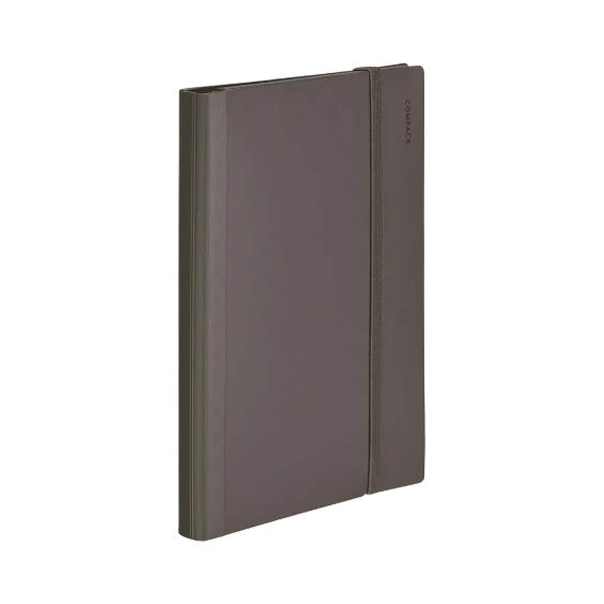King Jim COMPACK Foldable Clear File A4 - Black - Clear File Books