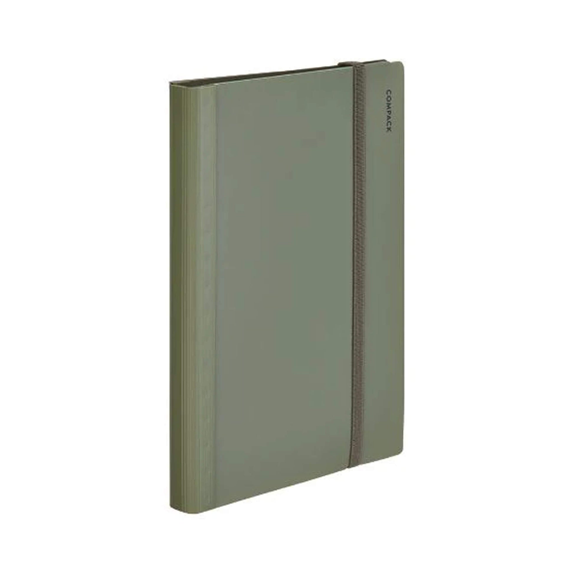 King Jim COMPACK Foldable Clear File A4 - Green - Clear File Books
