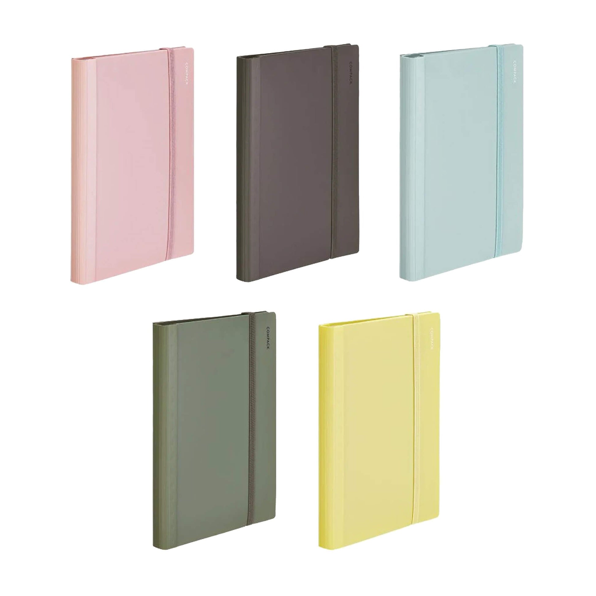 King Jim COMPACK Foldable Clear File A4 - Pink - Clear File Books