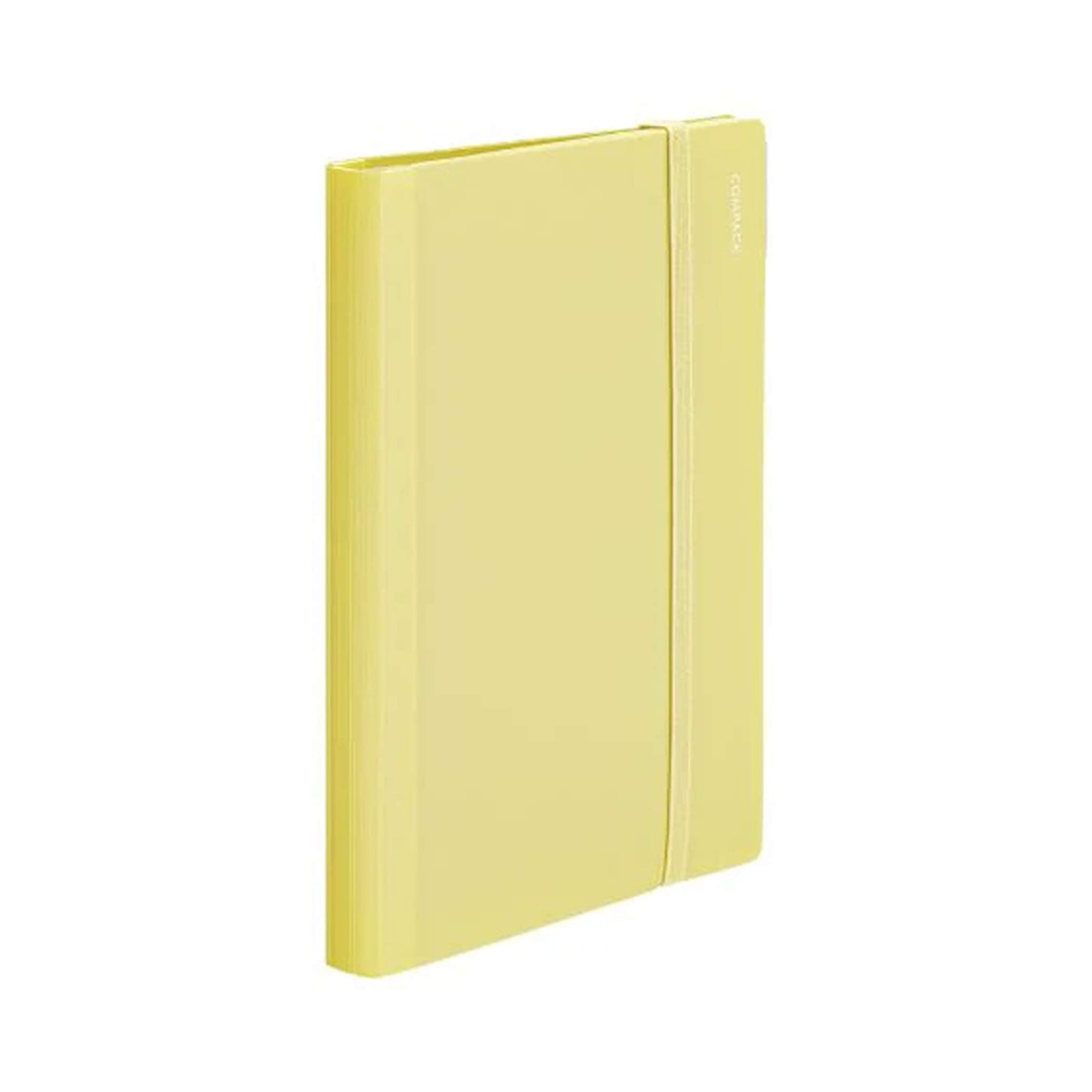 King Jim COMPACK Foldable Clear File A4 - Yellow - Clear File Books