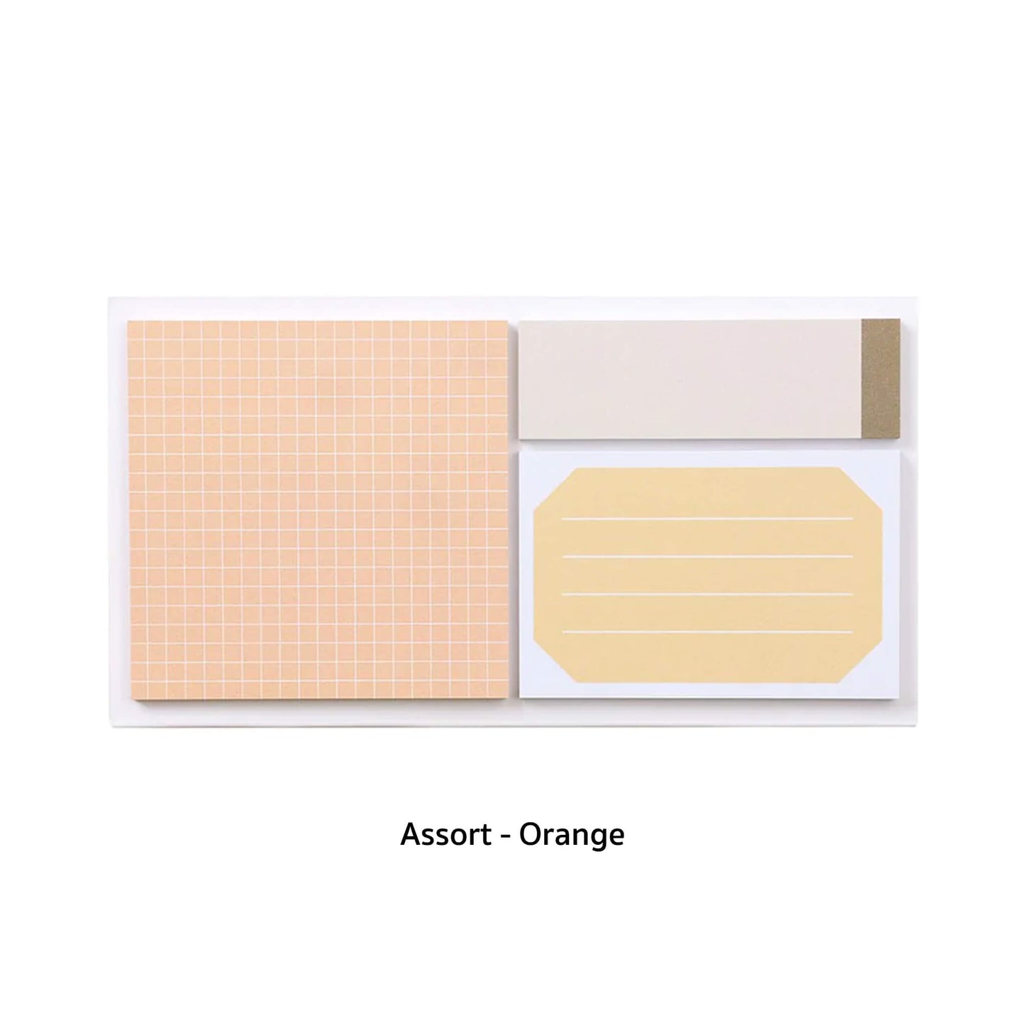 King Jim EMILy Sticky Notes - Assort - Orange - Sticky Notes