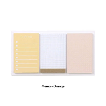 King Jim EMILy Sticky Notes - Memo - Orange - Sticky Notes