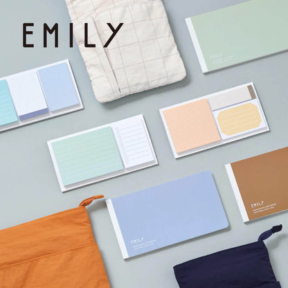 King Jim EMILy Sticky Notes - Memo - Orange - Sticky Notes