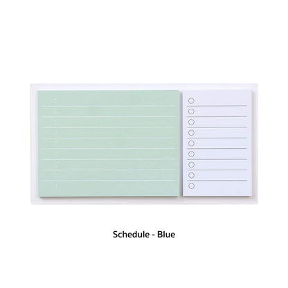 King Jim EMILy Sticky Notes - Schedule - Blue - Sticky Notes