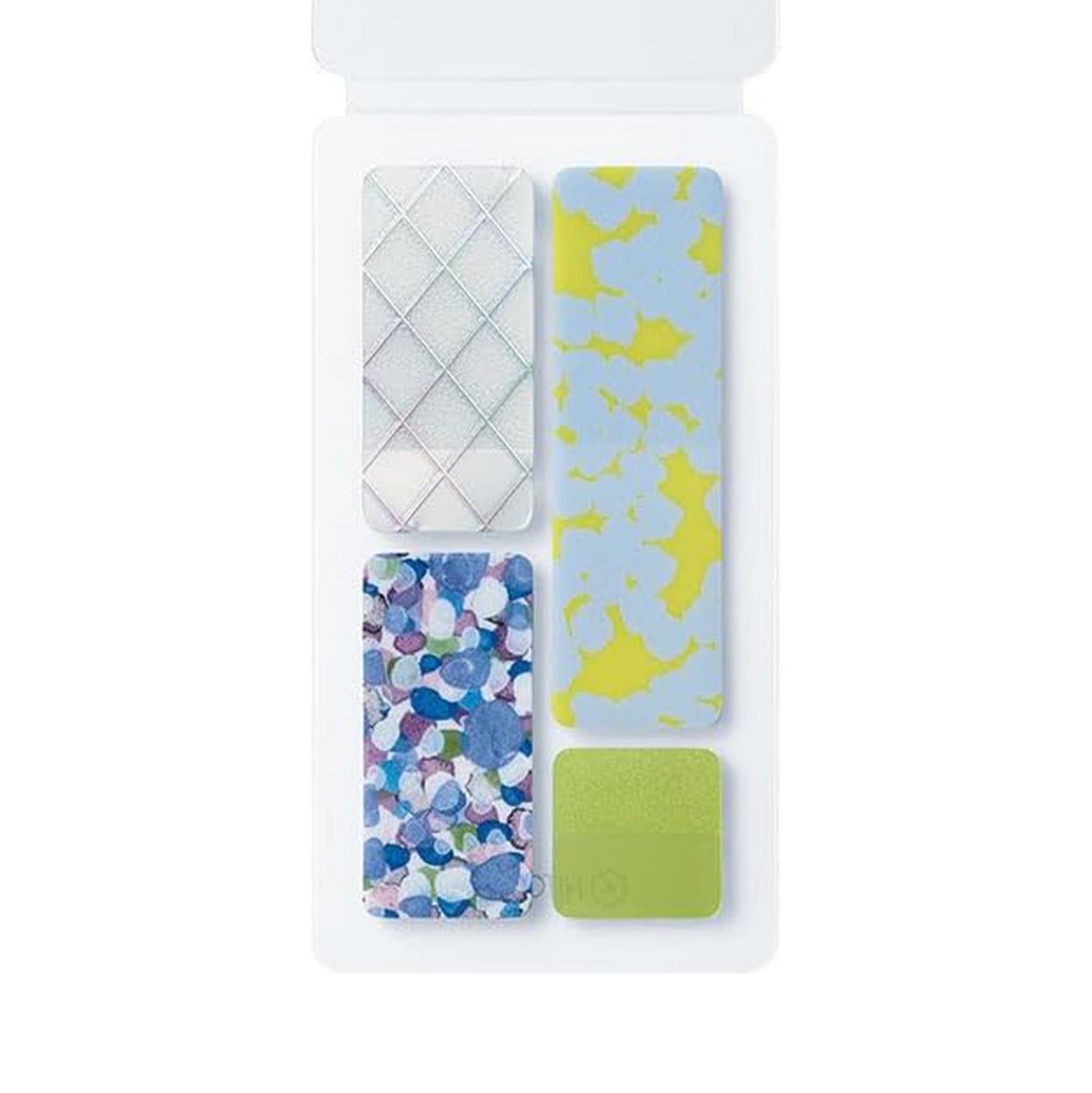 King Jim HITOTOKI COFFRET Cosmetic Motif Film Sticker - Bar / Chiffon Yellow - Flake Stickers