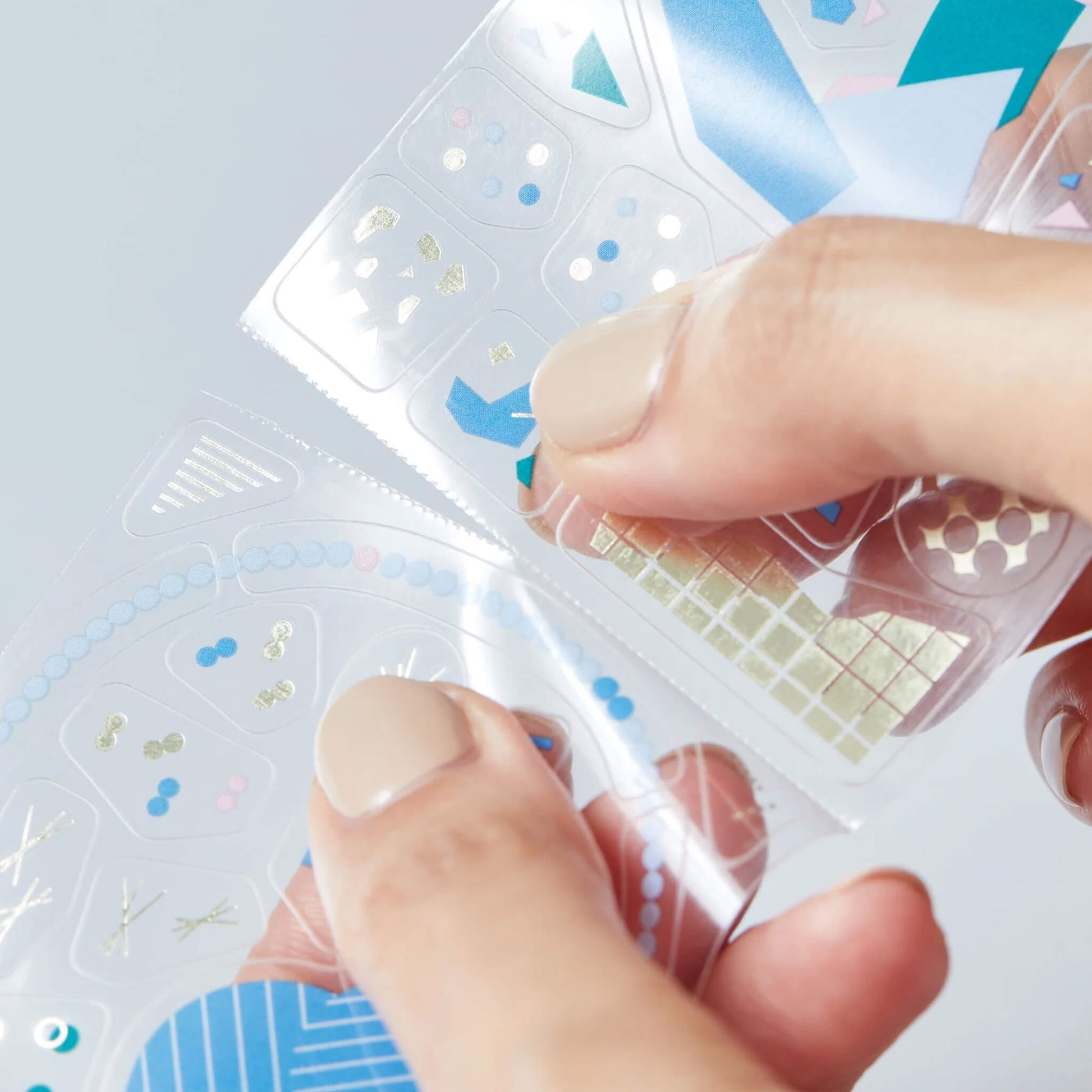 King Jim HITOTOKI COFFRET Roll Sticker - Peacock Green - Sticker Sheets