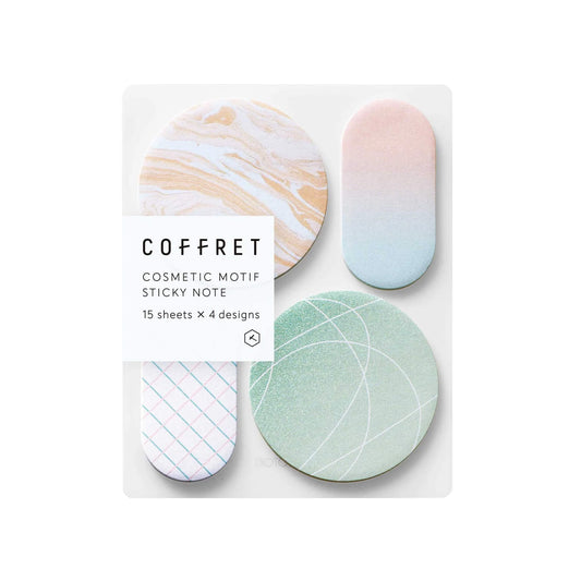 King Jim HITOTOKI COFFRET Sticky Notes - Peacock Green - Sticky Notes