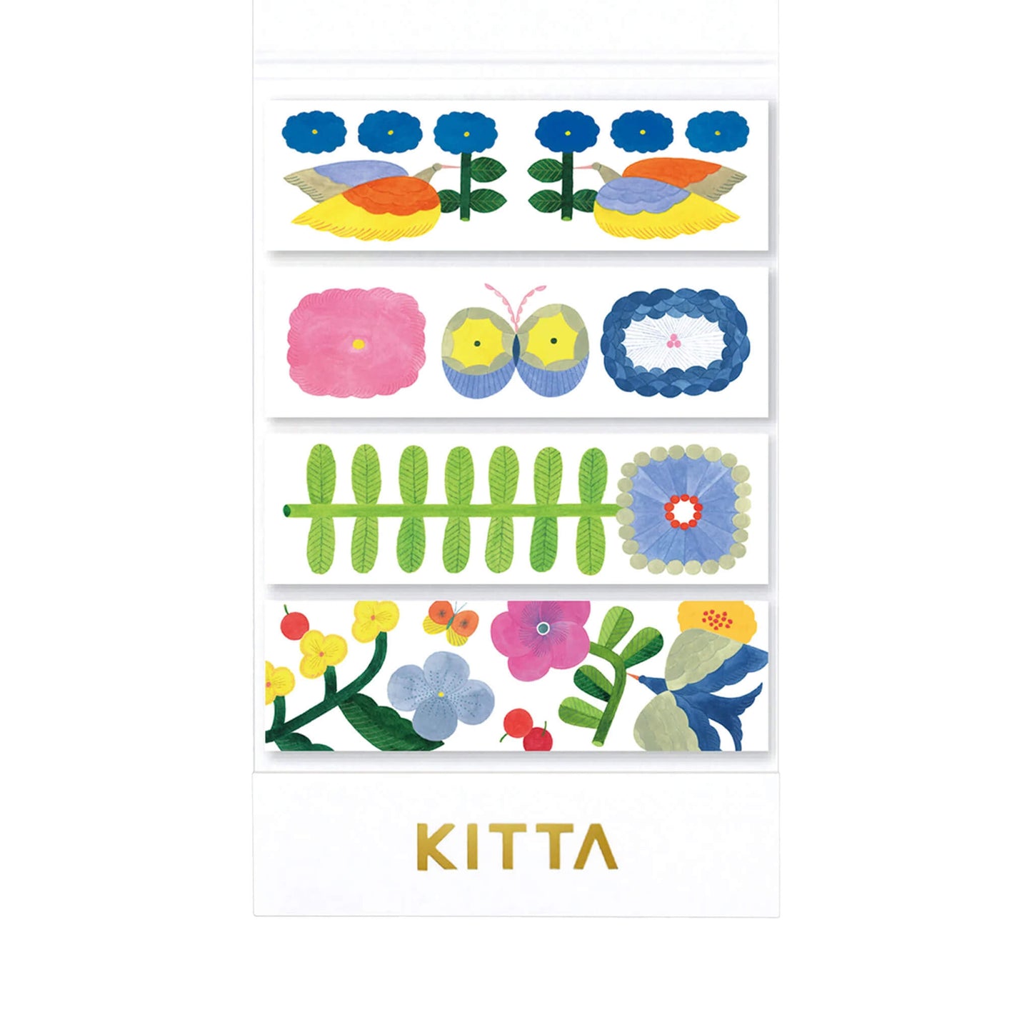 King Jim HITOTOKI KITTA Basic Washi Tape - Hidamari - Kitta