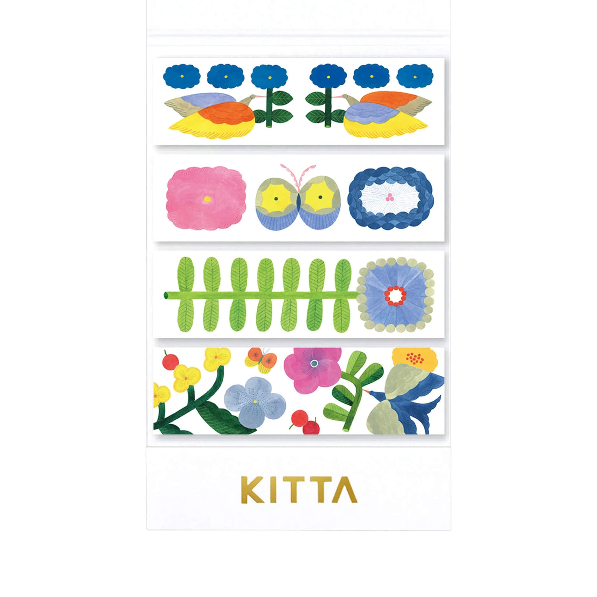 King Jim HITOTOKI KITTA Basic Washi Tape - Hidamari - Kitta