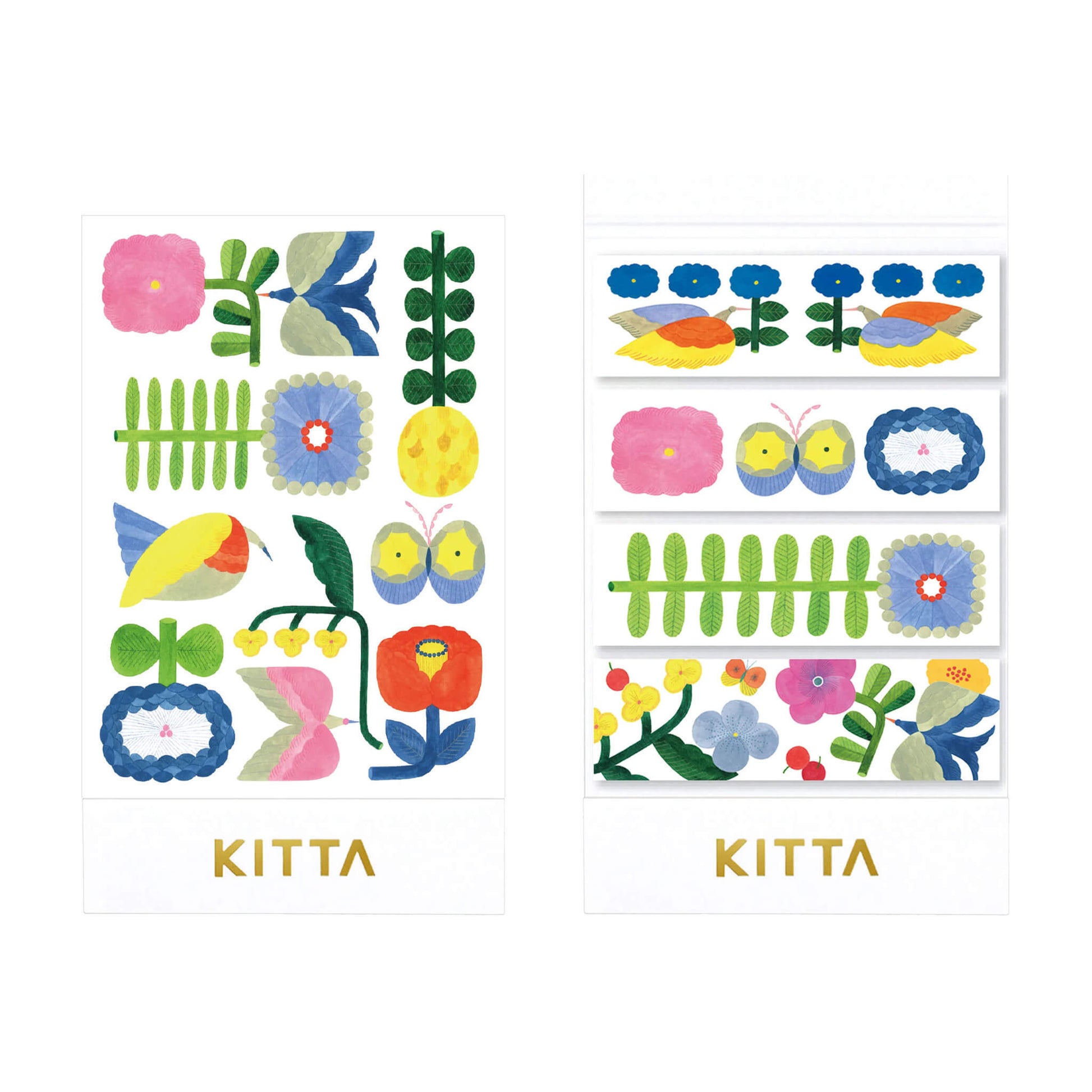 King Jim HITOTOKI KITTA Basic Washi Tape - Hidamari - Kitta